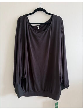Women's Halara Black Dolman Sleeve Sweatshirt XL